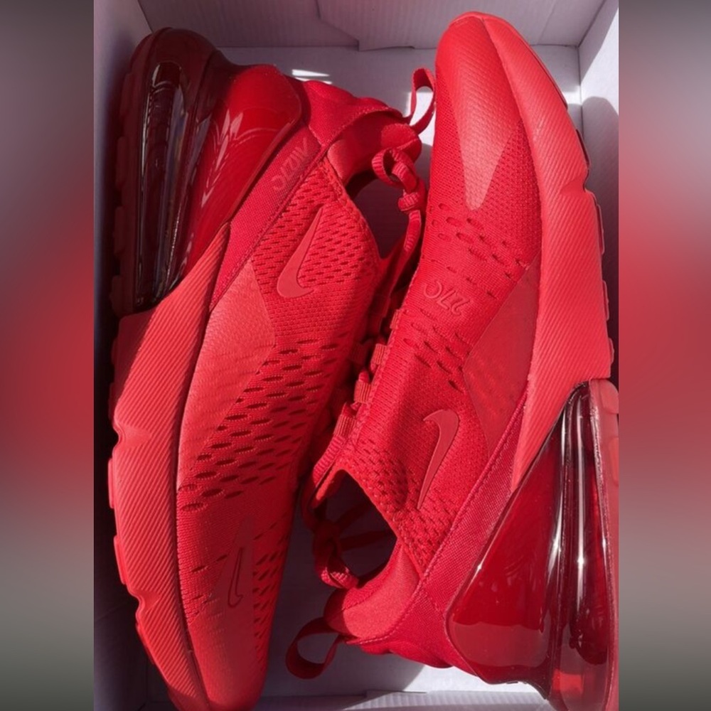 Red Nike Air Max Sneakers